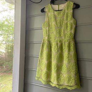 Ellison Green Embroidered Daisy Dress (small)